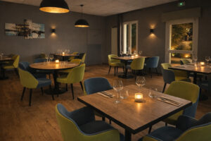 FLEUR DE SEL RESTAURANT SAINT GEORGES SUR CHER STUDIO LO DESIGN ARCHITECTURE
