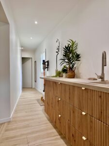 Intervention de STUDIO LO DESIGN architecte d'intérieur dans un projet résidentiel, création d'extension sur La Flèche, Angers, Le Mans, Montpellier