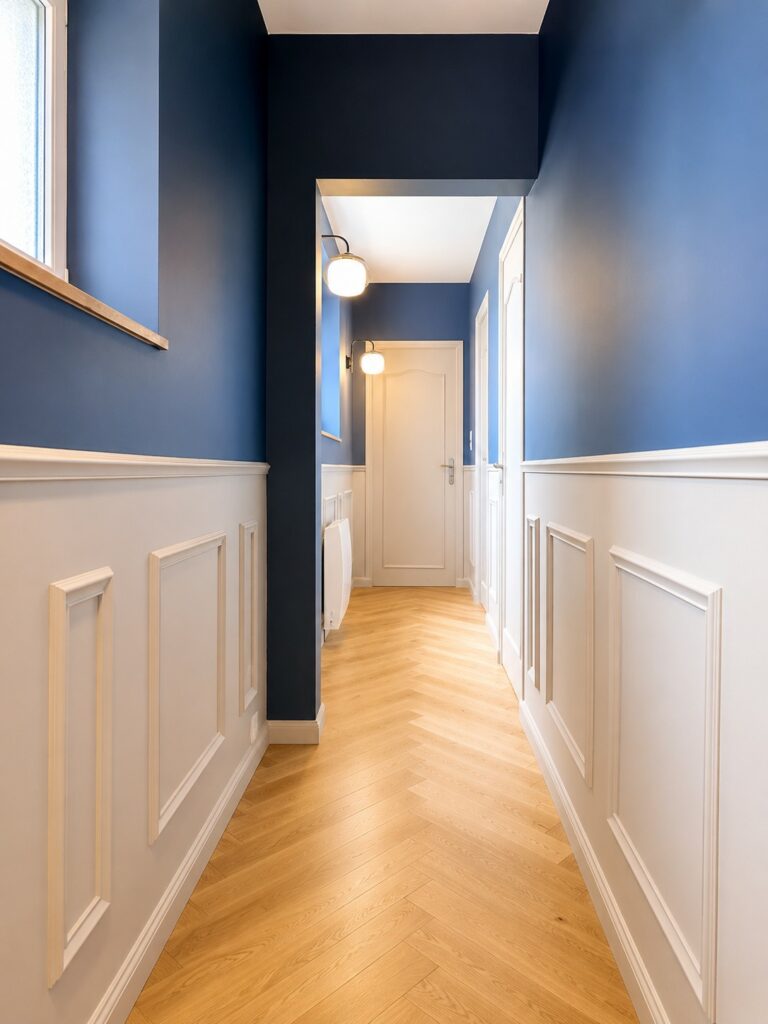 RENOVATION COULOIR STUDIO LO DESIGN ARCHITECTE LE MANS
